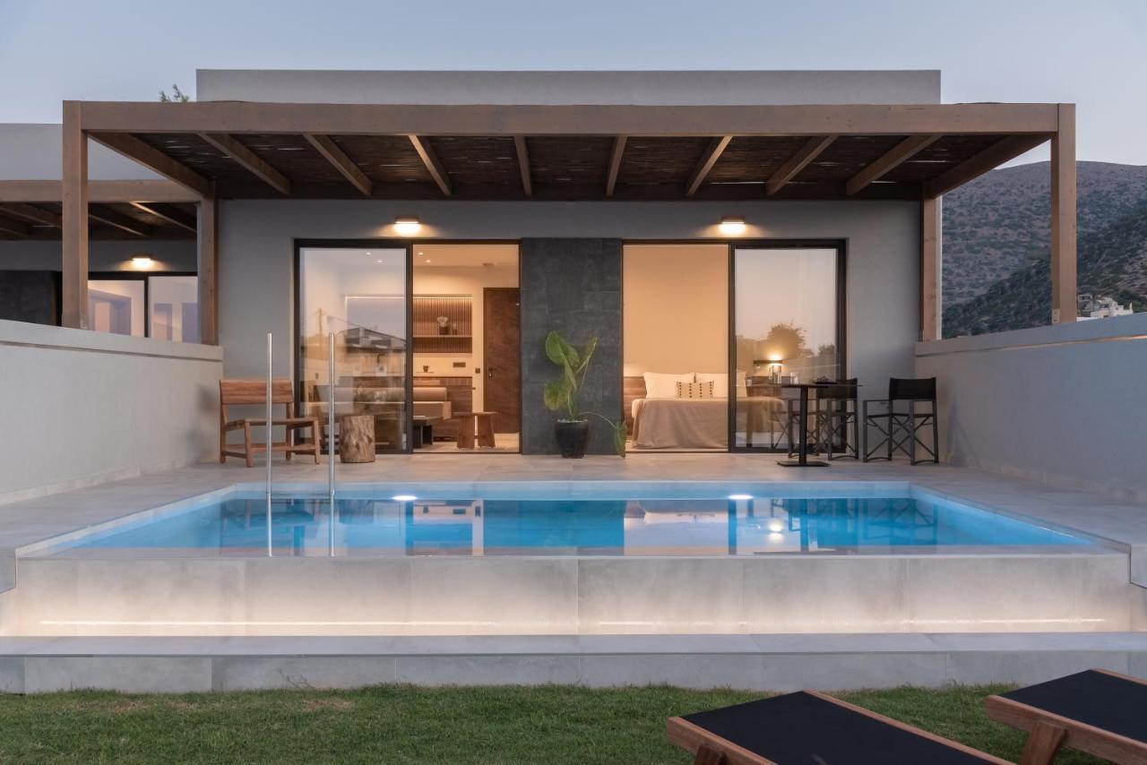 Aku Suites With Private Pools Stalida Exterior foto